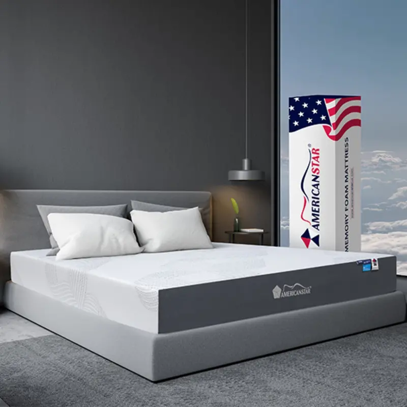 10-Inch Aero Gel Memory Foam Mattress – Full Size, Cooling Comfort