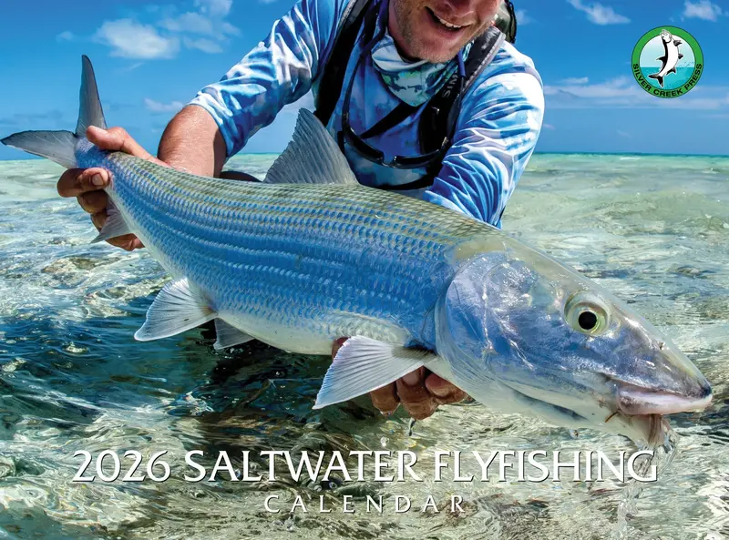 2026 Saltwater Fly Fishing Wall Calendar – Photographic Edition