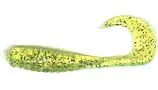 Action Bait 3-Inch Catalpa-Colored Curly Tail Grub, 25-Pack