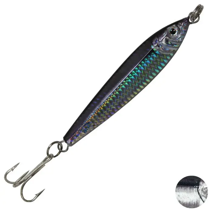 AHI Live Deception Flash Jig – Blue Mackerel Pattern, Weight Options