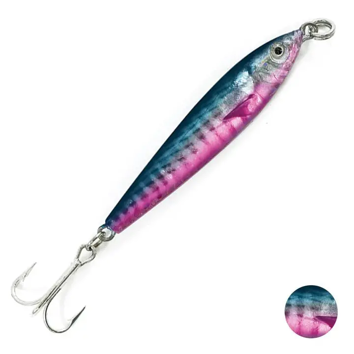 AHI Live Deception Flash Jig – Pink/Blue Mackerel, Weight Options