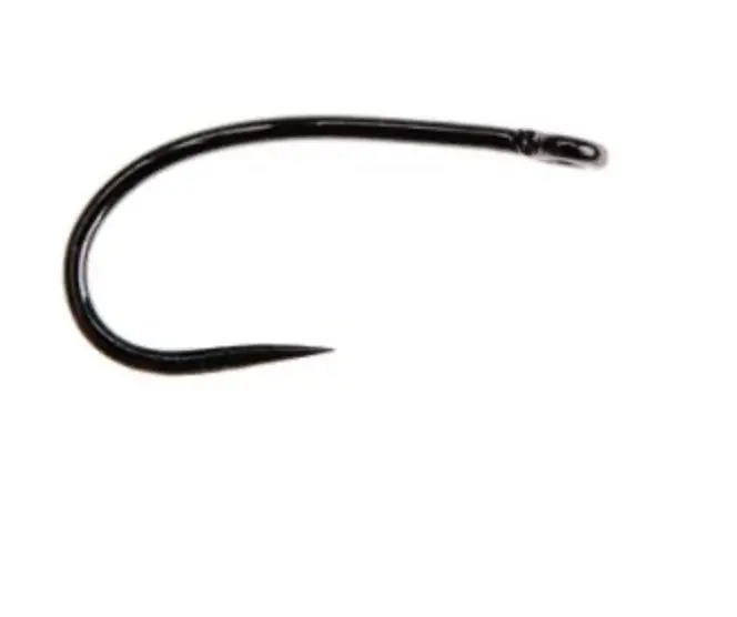 Ahrex Curved Dry Fly Barbless Hook – Bent-Shank Dry Fly Hook
