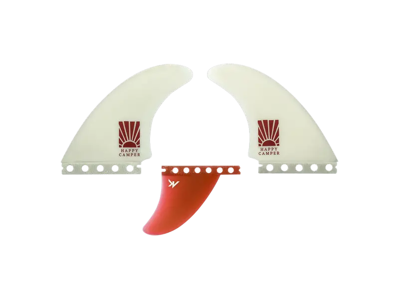 AK Happy Camper Large Twin Fin Set