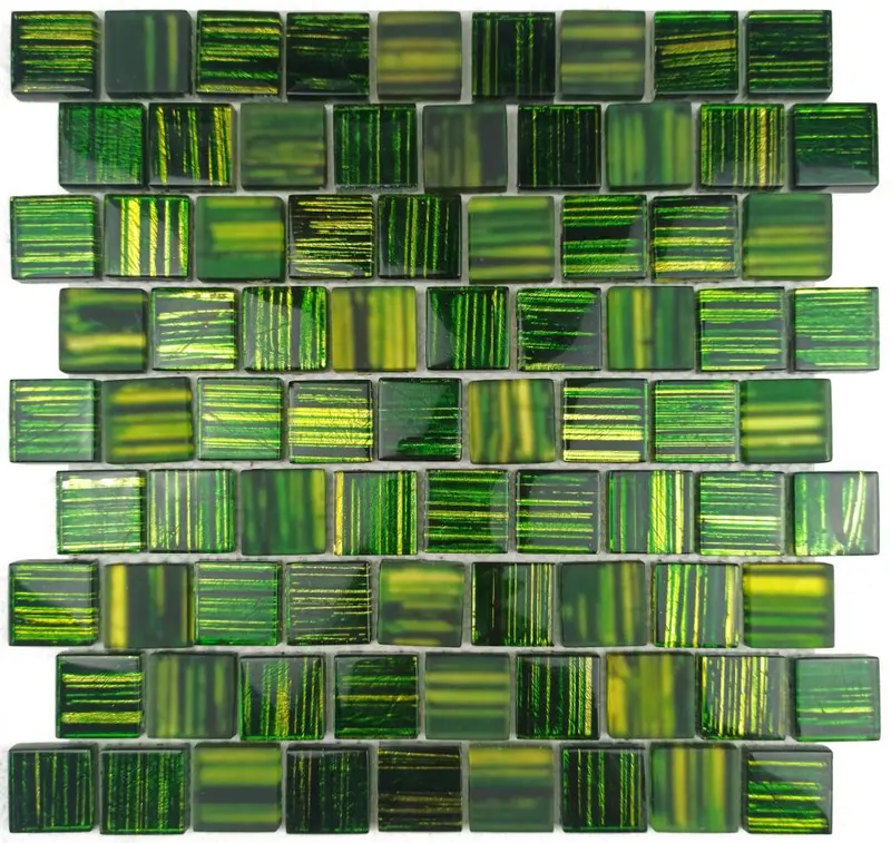 ALEGRIA Emerald Green Decorative Mosaic Tiles (D659)