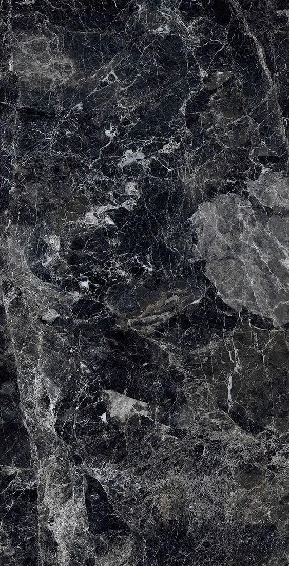 Anthracite Black Marble-Look Wall and Floor Tile – 60×120 cm