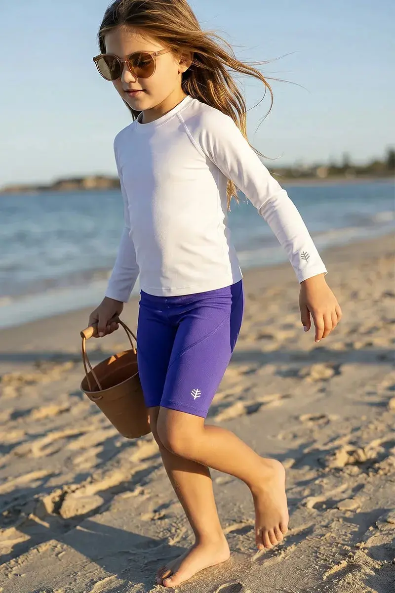 Baja Blue Kids’ Wave Swim Shorts