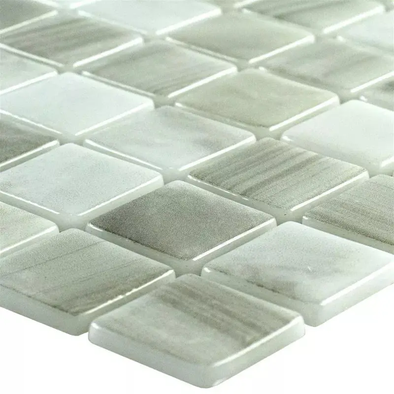 Baltic Shell Beige Glass Pool Mosaic – Swimming Pool Tile Collection