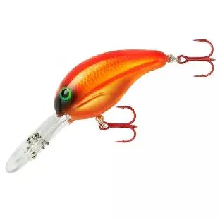 Bandit Crappie Minnow Lure – 2 in, 3/8 oz, Orange Crush