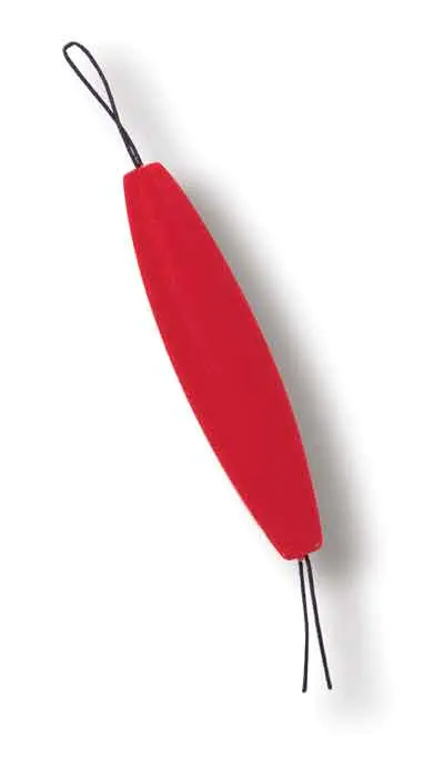 Betts Carolina Rig Float – Red 2.5″ × 0.75″ String Design (50-Pack)