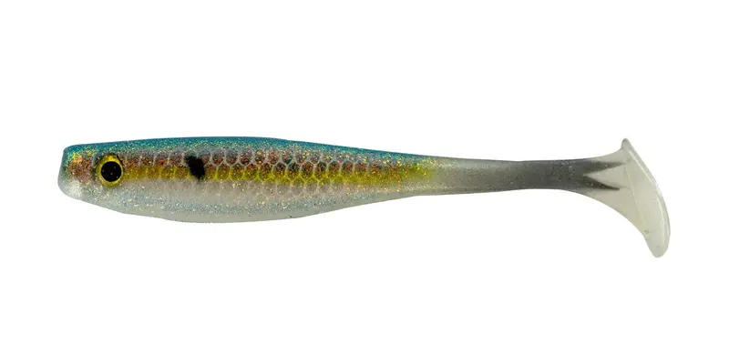 Big Bite Baits Suicide Shad – 5-inch, SS Shad Pattern, 4-Pack