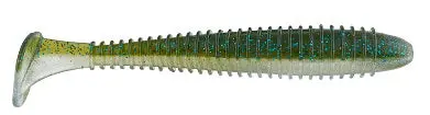 Big Bite Pro Swimmer Soft Bait – 2.8 Inches, Baby Bass Pattern (8-Pack)