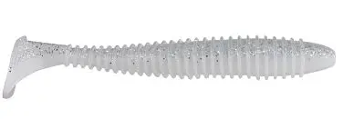 Big Bite Pro Swimmer Soft Bait – 2.8 Inches, Pearl Shiner Color (8-Pack)