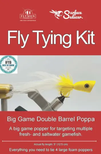 Big Game Poppa Fly-Tying Kit – Large-Scale Topwater Bass Pattern