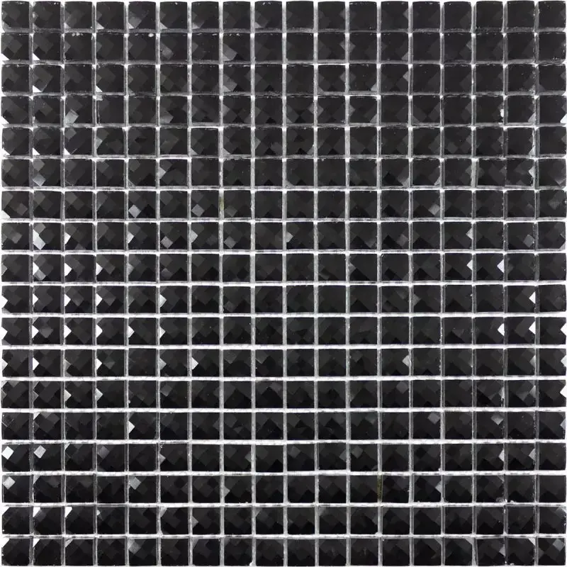 Black Diamond Optical Effect Mosaic Tile