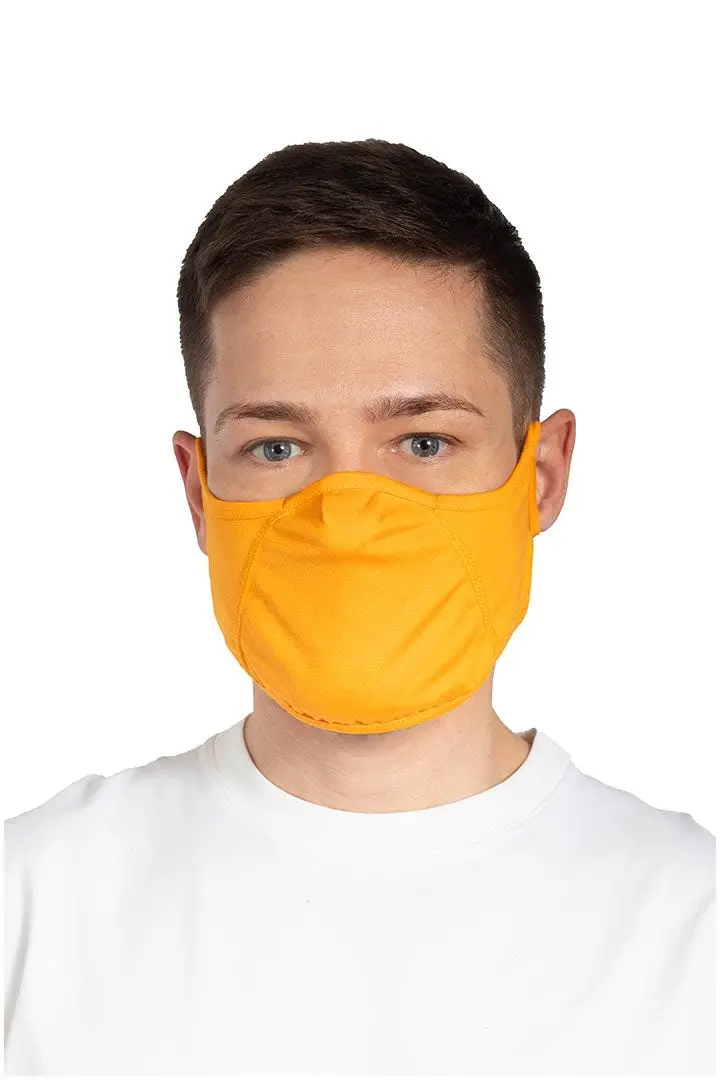 Blackburn UV Face Mask in Apricot Crush – Lightweight, Trendy Sun-Safe Mask