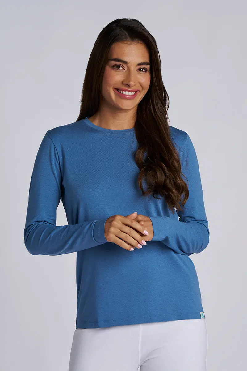 Blue Dusk Morada Everyday Long Sleeve Top for Women