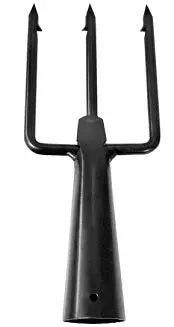 BnM Frog Gigging Tool – 3-Tine, 6″ x 2.25″