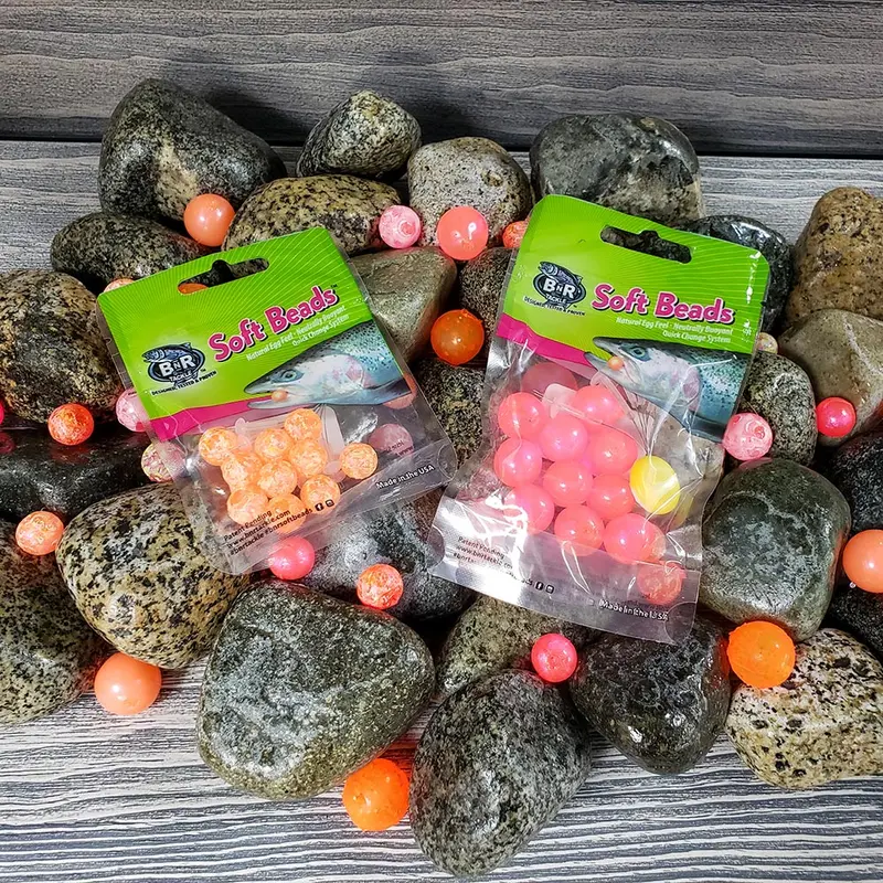 BnR Tackle Soft Beads – UV-Enhanced Fly Tying Materials