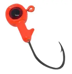 Bonehead BX Round Jig Head – 1/4 oz, Red