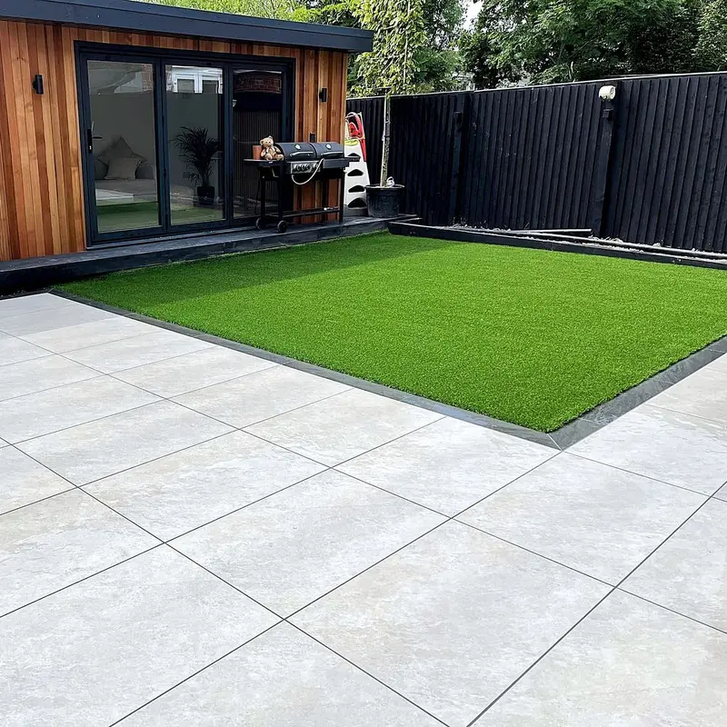Bright White Porcelain Outdoor Paving Tile (20mm)