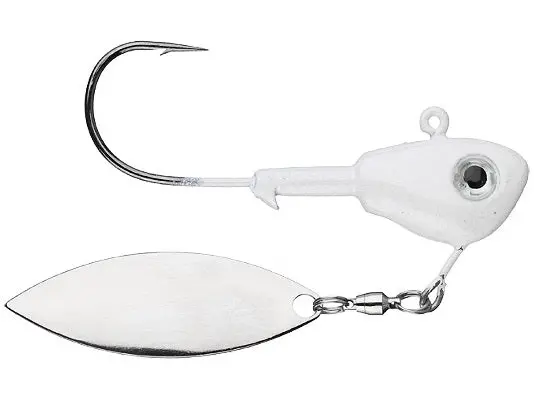 Buckeye Su-Spin Jig Head – 1/4-Ounce Pearl Finish