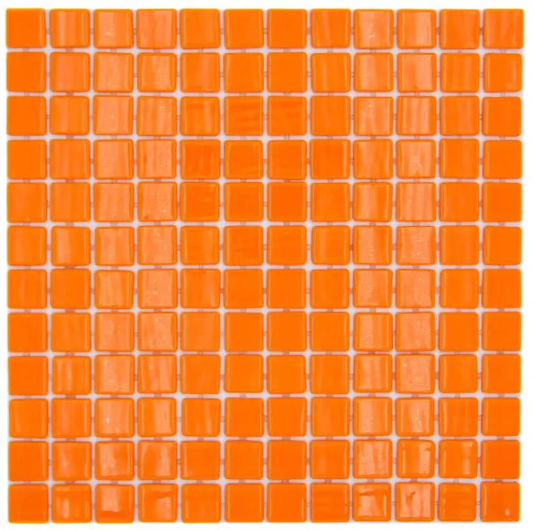 Candy Orange Swimming Pool Mosaic Tile – Frost-Resistant