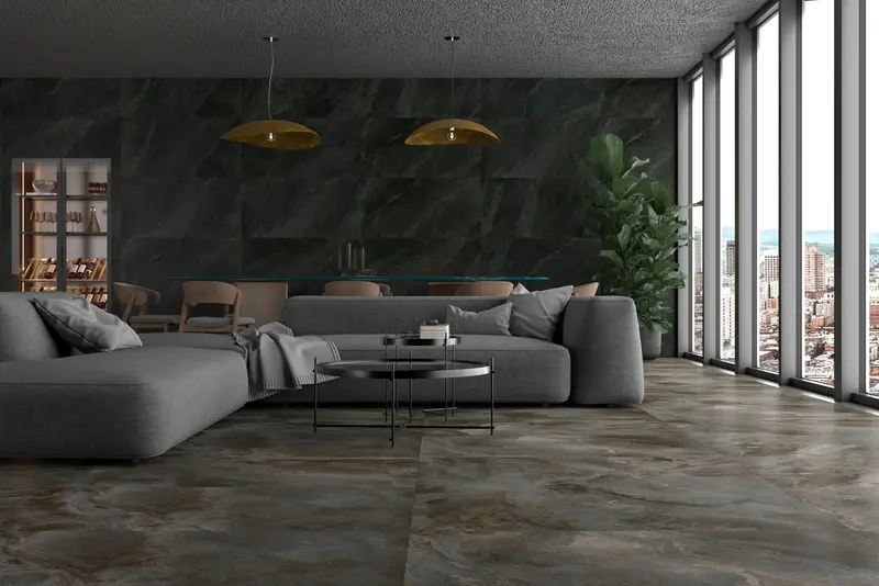 Castilla Graphite Matte Porcelain Tile (60x120cm)