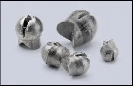 Columbia Removable Split Shot Set – 60-Pack, BB Size