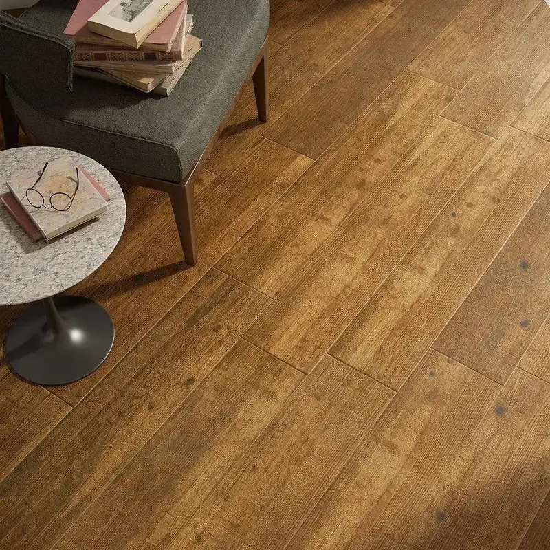 Duke Timber-Look Porcelain Tile – 120x23cm Wood Grain for Floors & Walls