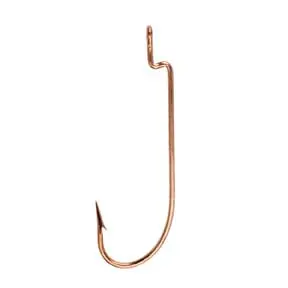 Eagle Claw Bronze Sproat Worm Hook – Size 4/0, 50-Pack