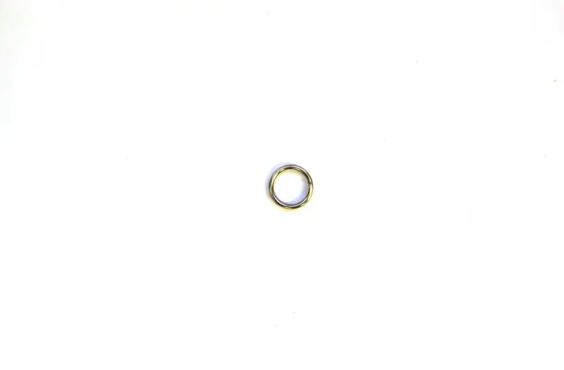 Eagle Claw Premium Nickel Split Rings – 10-Pack, Size 2