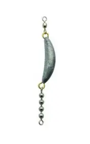 Eagle Claw Trolling Spin Sinker – 1-Ounce Weight, 6-Pack