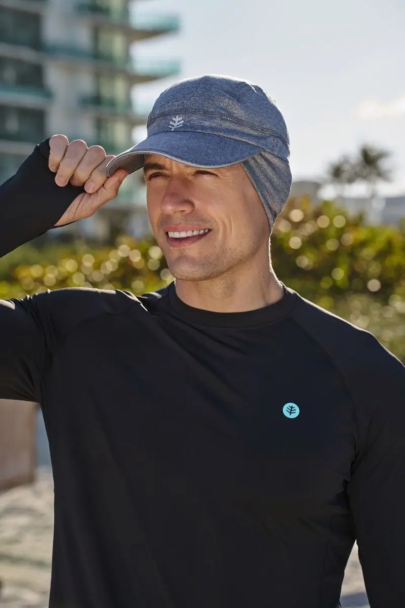 Emmet Fitness Cap with Full Ear Coverage – Charcoal Heather