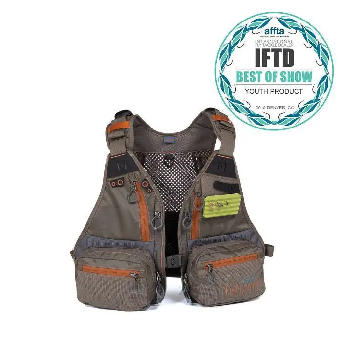 Fishpond Tenderfoot Youth Fishing Vest – Adjustable Kids’ Angler Gear
