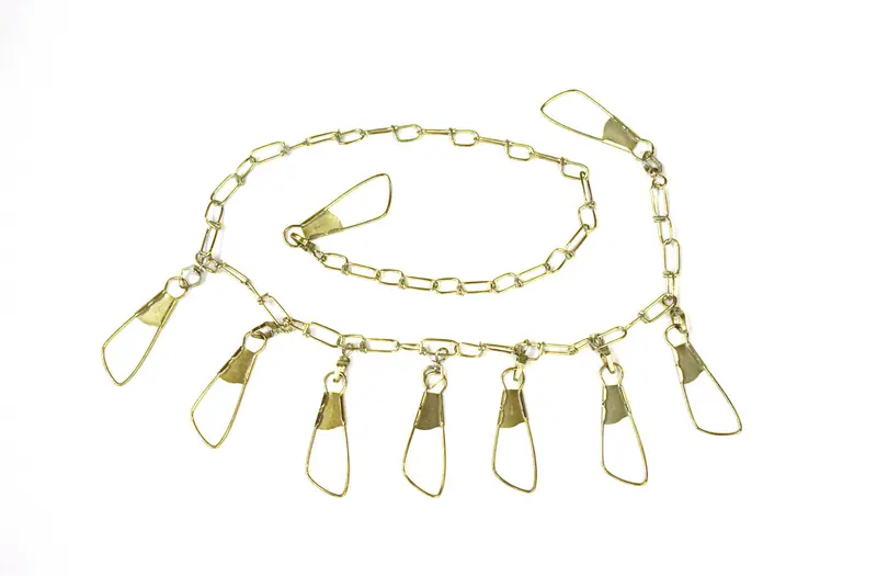 FJ Neil 7-Snap Fishing Chain Stringer – Heavy-Duty Galvanized Steel