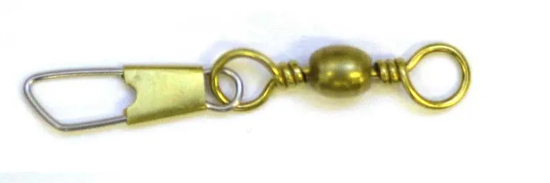 FJ Neil Brass Snap Swivel – Size 10, Pack of 12