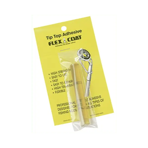 Flex Coat Tip Top High-Strength Adhesive for Rod Repairs