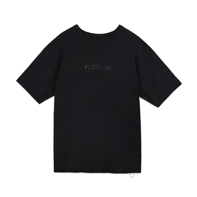 FLITELab T_BLACKOUT – Minimalist Black Performance Tee