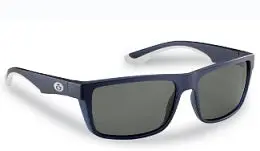 Flying Fisherman Streamer Polarized Sunglasses – Crystal Lens, Navy Smoke Frame
