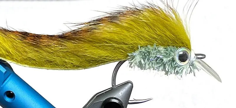 Fold-Over Eye Tie-In Tabs for Fly Construction