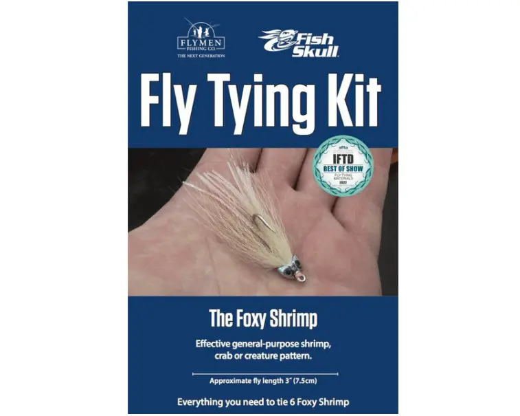 Foxy Shrimp Fly Tying Kit – Soft-Hackle Saltwater Shrimp Imitation