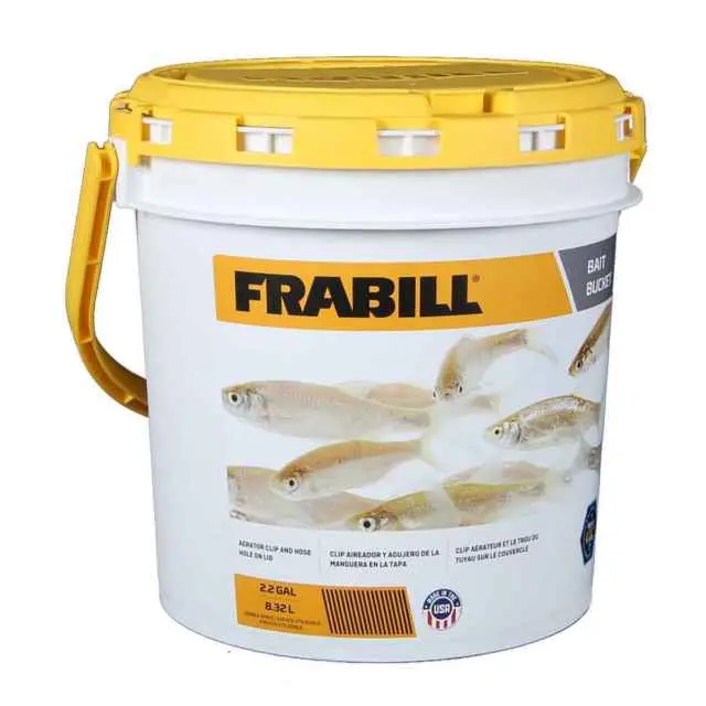 Frabill 11-Quart Minnow Transport Bucket