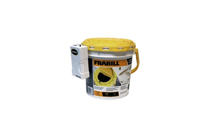 Frabill Insulated 8-Quart Minnow Bucket with Hang-On Aerator