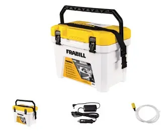 Frabill Magnum Bait Station – 13-Quart Capacity