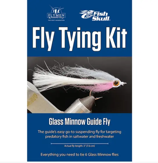 Glass Minnow Fly-Tying Kit – Saltwater Baitfish Imitation Set