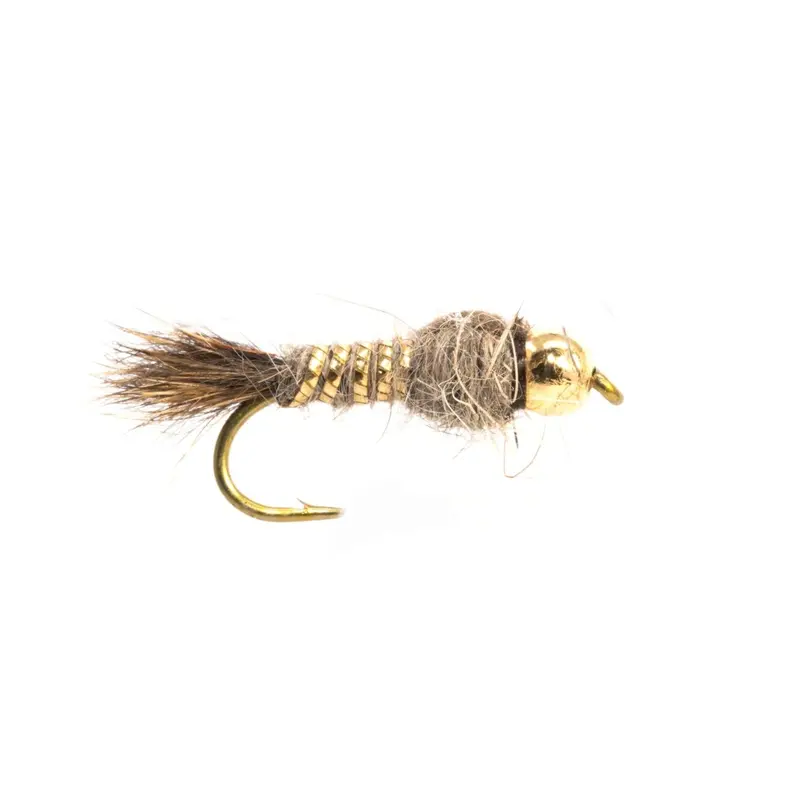 Gold-Ribbed Hare’s Ear Nymph with Bead Head