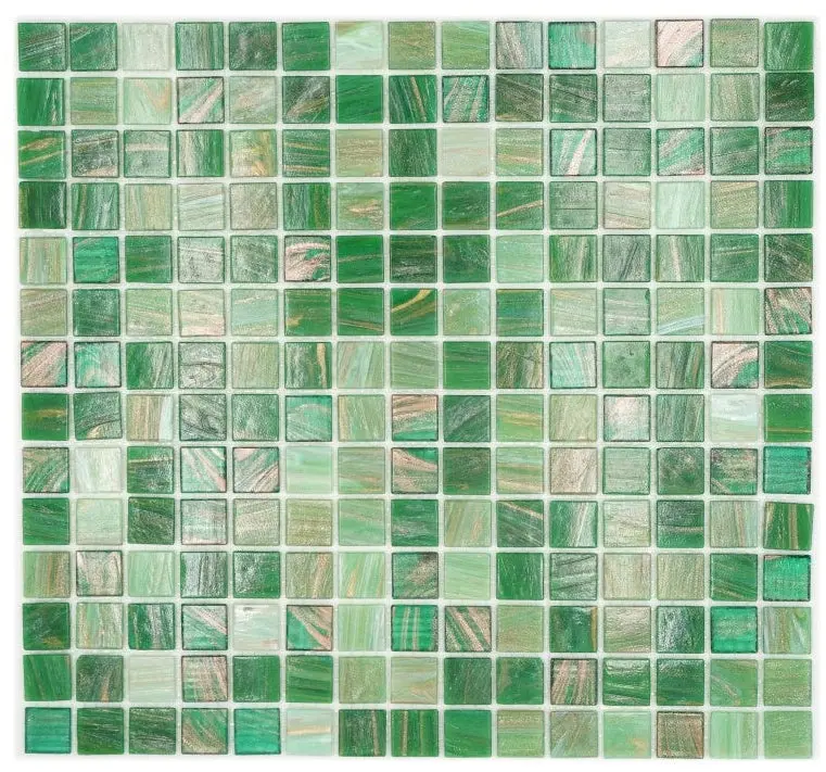 Green Sea Moss Porcelain Mosaic Tile – 305 mm x 305 mm