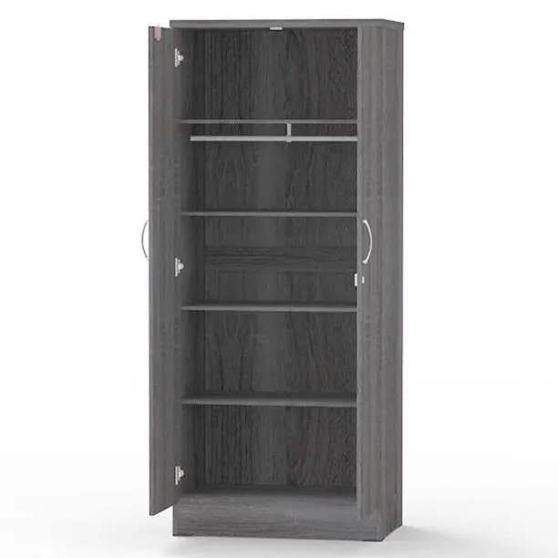 Harmony Beech Two-Door Armoire with Mirror – Go Green Woods