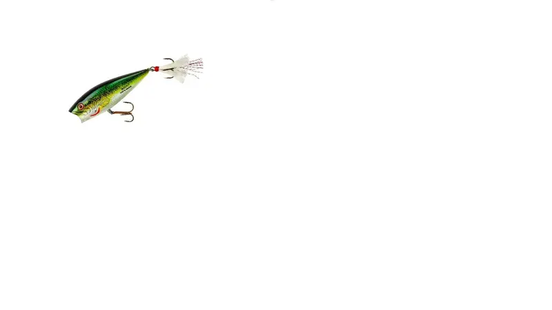 Heddon Pop’n Image Topwater Plug – 5/8-Ounce Baby Bass Coloration