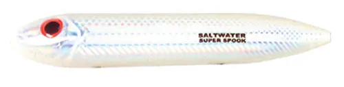 Heddon Premium Super Spook Jr Walking Bait – 1/2 oz Bone Finish